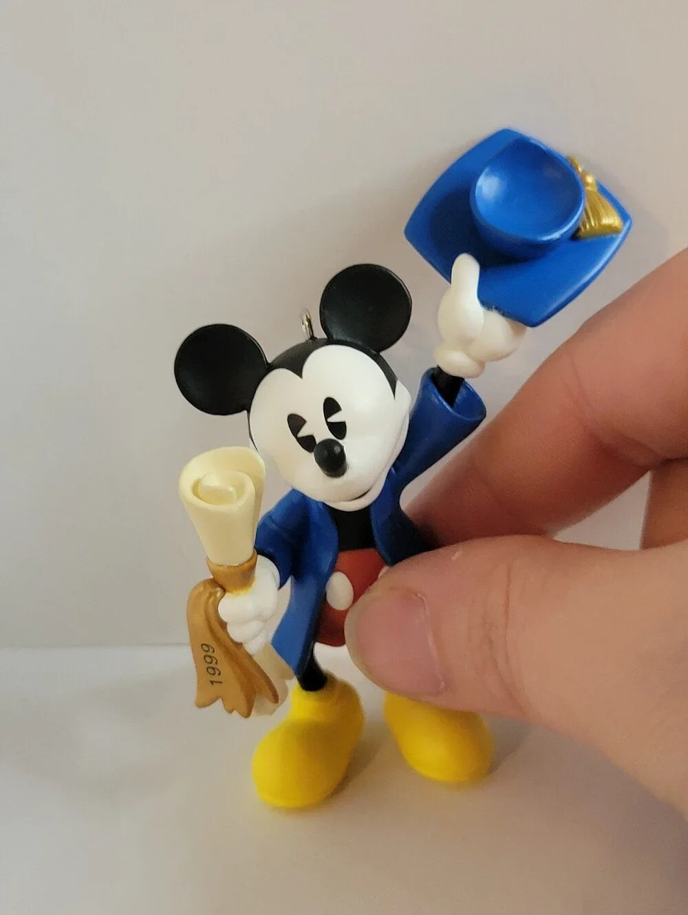 Disney Mickey Mouse Blue Graduation Ornament
